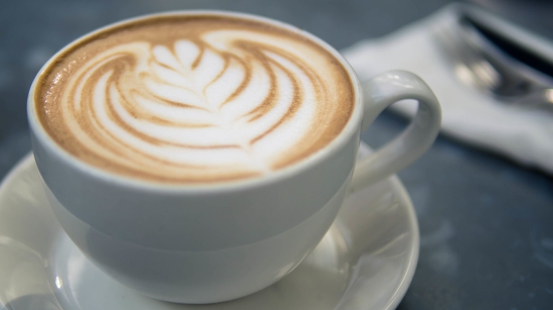 Kaffe med mønster - Caffe latte - Café